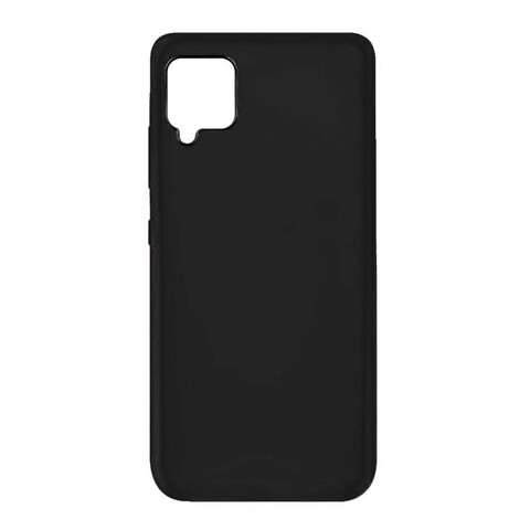 Силиконовый чехол Silicone Cover для Samsung Galaxy A42 (Черный)