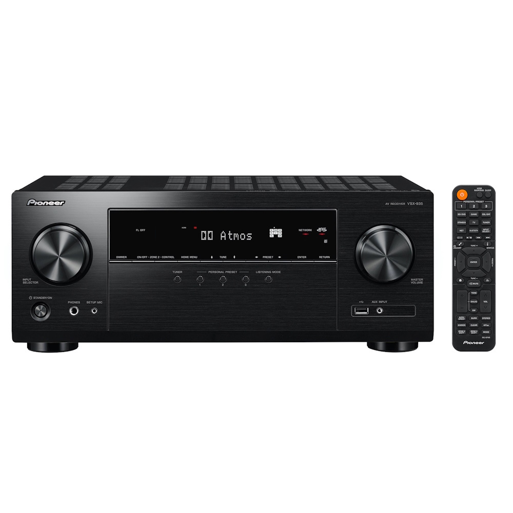AV ресивер Pioneer VSX-935 M2 Black - купить по выгодной цене | Rusinstall