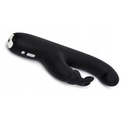 Вибратор Happy Rabbit Slimline G-Spot перезаряжаемый, черный
