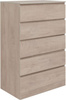 Aquanet Комод Сканди 800х480х1230 6 ящ. цв. дуб эдгрейн (302545)