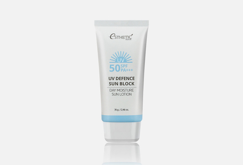 ESTHETIC HOUSE Солнцезащитный крем UV DEFENCE SUN BLOCK DAY MOISTURE SUN CREAM SPF 50+ / PA++++ (70 гр)