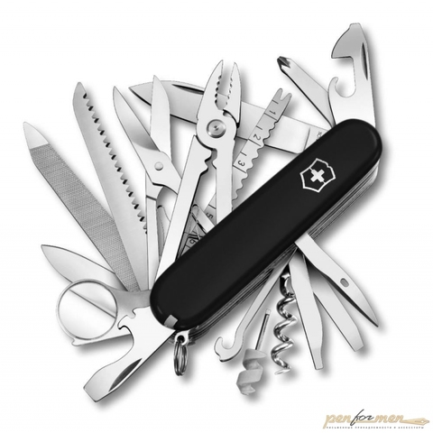 Нож перочинный Victorinox SwissChamp 91мм 33 функции черный (1.6795.3)