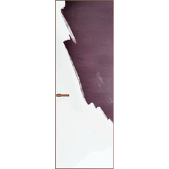 Скрытая алюминиевая дверь Invisible 0PA под окраску профиль бронза