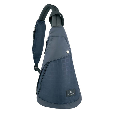 Рюкзак Victorinox Monosling, с одним плечевым ремнём, синий, 23x14x41 см, 13 л