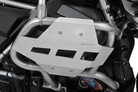 Защита клапанных крышек для ориг. дуг двигателя BMW R 1250 GSA, серебристая