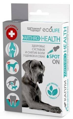 Mr.Bruno Arthro Health для щенков и собак, 10 мл