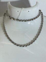 Веревка 0,3 (серебряная цепочка)