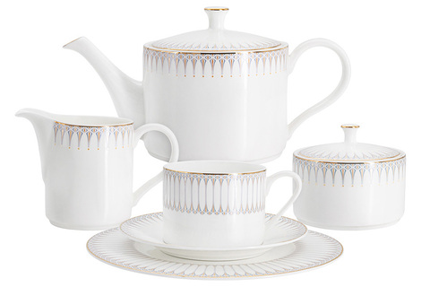 Чайный сервиз 21 предмет на 6 персон Anna Lafarg Emily Аррис