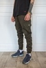 Утепленные джоггеры BLK Crown Rubber fur olive