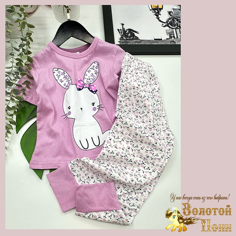 Пижама хлопок д (3-7) 250530-QR9035