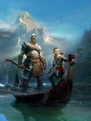 Мир игры God of War