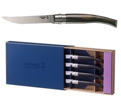 Набор столовых ножей Opinel VRI Ebony (4 штуки)