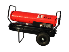Тепловая пушка дизельная KOMAN KM-63 - прямой нагрев / 63 кВт