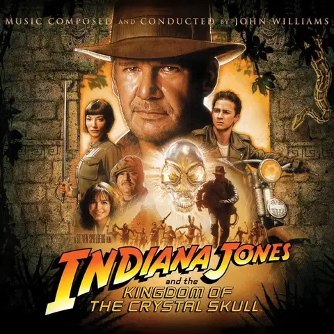Виниловая пластинка. OST- Indiana Jones And The Kingdom Of The Crystal Skull.