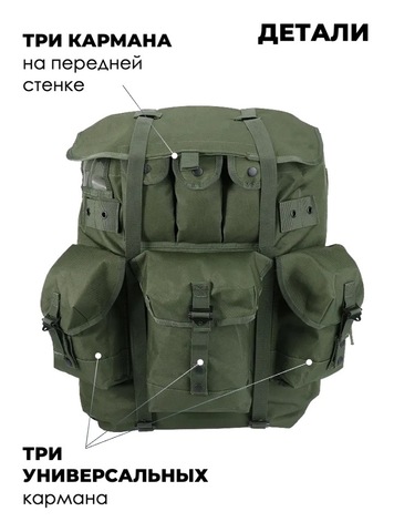 Картинка рюкзак тактический Swicky BK-5066 army - 5