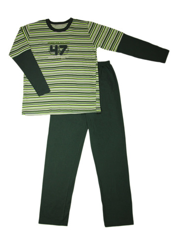 Пижама 446 Таро серо-зеленая