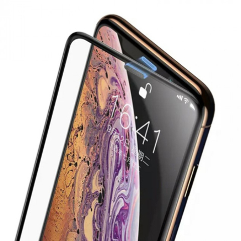 Защитное стекло Baseus Full-screen Curved Tempered для iPhone X/XS/11 Pro с защитной сеткой на динамик