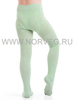 Колготки ажурные из шерсти мериноса Norveg Casual Green детские