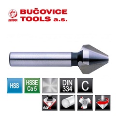 Зенковка ц/х 60° 40,0мм HSS 3z DIN334C L80мм d13мм Bucovice(CzTool) 846400