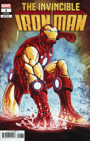 Invincible Iron Man Vol 4 #1 (Cover E)