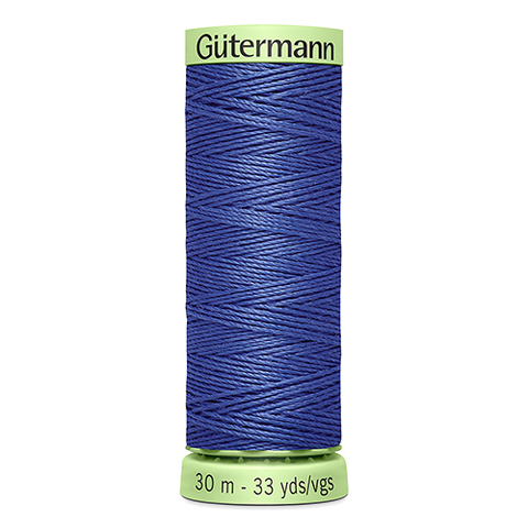 Нить Top Stitch 30/30 м для декоративной отстрочки, Gutermann, 759 сине-голубой