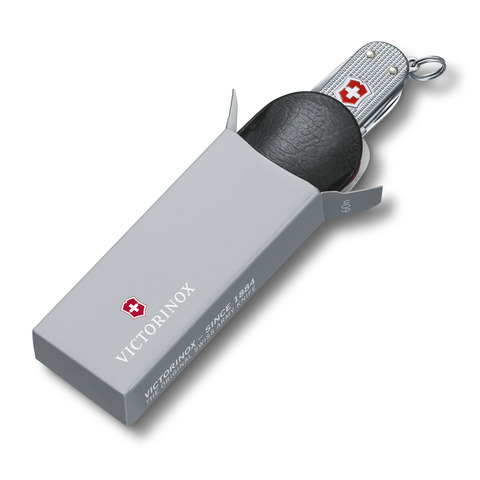 Нож-брелок Victorinox Classic Alox, Barleycorn Silver (0.6221.26-012)