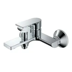 Смеситель для ванны BELZ B60679 короткий излив, латунь, хром