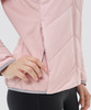 Премиальная куртка для лыж и зимнего бега Nordski Hybrid Warm 2.0 Soft Pink W женская