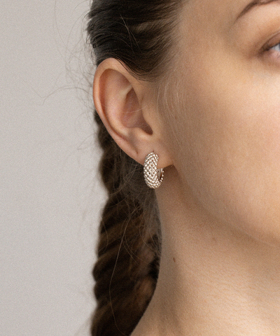 Серьги DOTS silver