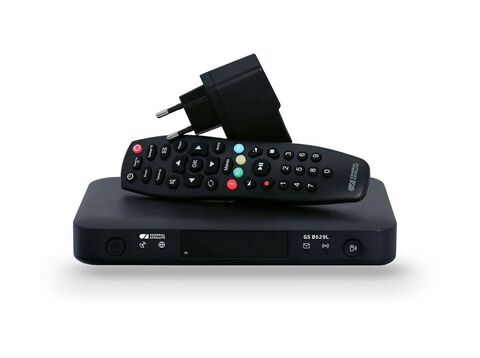 Ресивер GS B529L Триколор ТВ + подписка на 7 дней (ЦЕНТР) ( Единый Ультра HD 2500 р/год) в комплекте HDMI кабель,батарейки ААА,ИК-приемник.