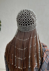 Фероньерка на голову из жемчуга