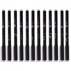 
          Ручка гелевая пиши-стирай Alingar "Знаки зодиака", 0,5 мм, синяя, игольчатый наконечник, круглый цветной пластиковый корпус, карт. уп.