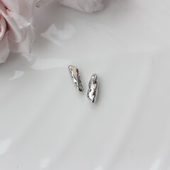 Бусина спейсер, 14*4 мм, родий, П179