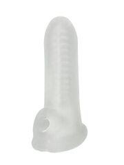 Белый фаллоудлинитель Striker - 13,5 см.