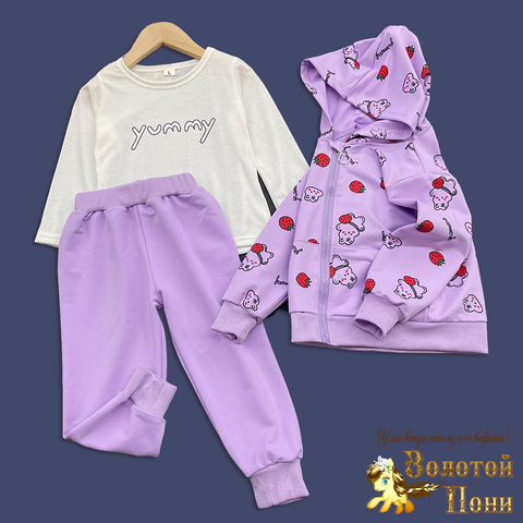 Костюм 3ка девочке (1-5) 260205-LP531