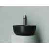 Ceramica Nova Element CN6073MB Раковина накладная круглая, 35.6x35.6, цвет: чёрный