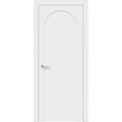 Купить Межкомнатная дверь эмаль Венеция белая глухая