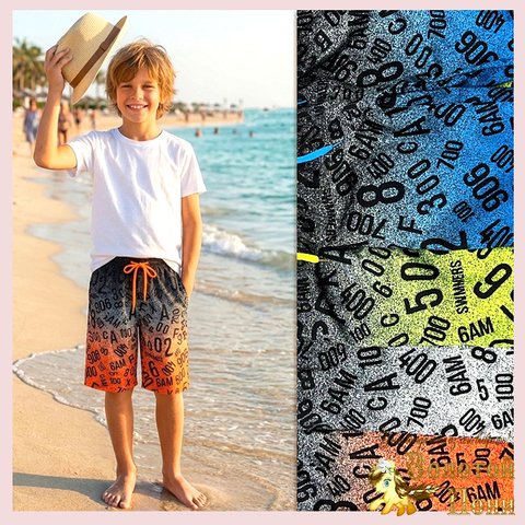 Шорты пляжные м (7-11) 260324-VT890