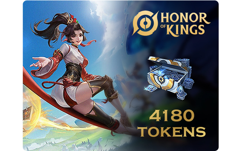 Игровая валюта Honor of Kings 4180 Tokens [Цифровая версия] (для ПК, цифровой код доступа)