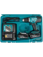 Аккумуляторная 2-х скоростная дрель-шуруповерт Makita DDF453RFE