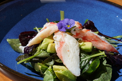 Салат Камчатский краб с авокадо