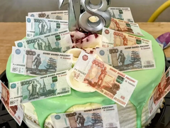 Вафельные Деньги на Торт 