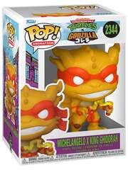 Funko POP! TMNT x Godzilla: Michelangelo x King Ghidorah (2344)