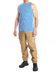 Где купить майку десантника - Магазин тельняшек.руМайка-тельняшка ВДВ (голубая полоса) ТМ 