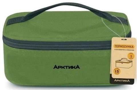 Картинка ланчбокс Арктика 020-2000-2 зеленый - 1