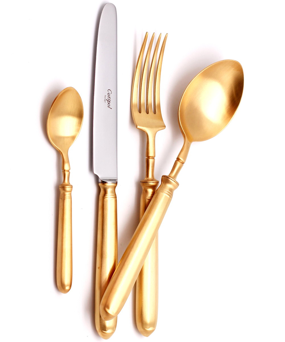 Купить Cutipol Столовые приборы сталь 6 персон 24 предмета, Mythos gold ...