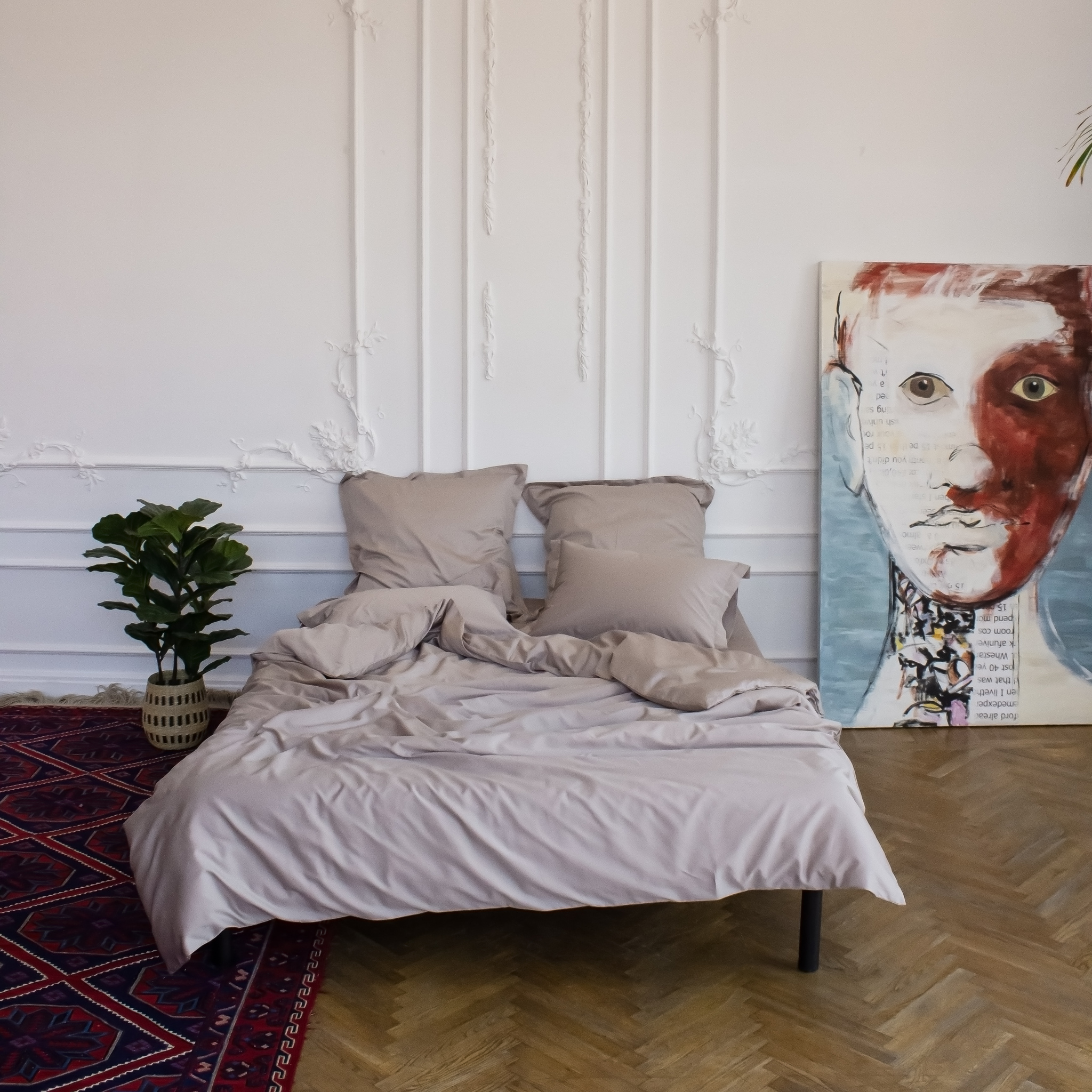 Кремовый Мако-сатин – купить за 11 502 ₽ | homestory