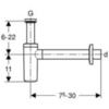 Сифон для раковины Geberit 151.035.11.1