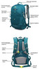 Картинка рюкзак городской Nevo Rhino Advance 25 Red - 8