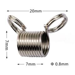 Пружина-стоппер 22 мм (Bead Stopper), 2 штуки, И031